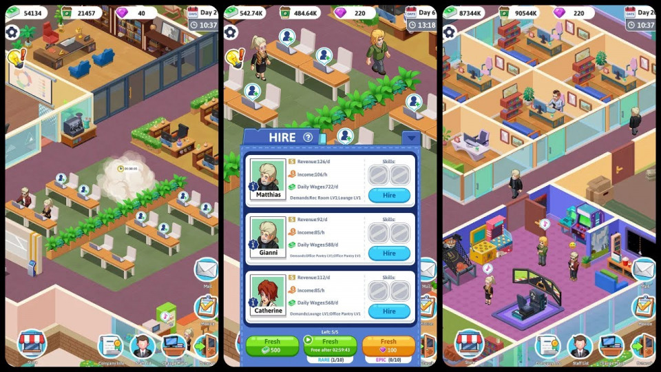 Idle Office Tycoon Mod Apk New Challenges