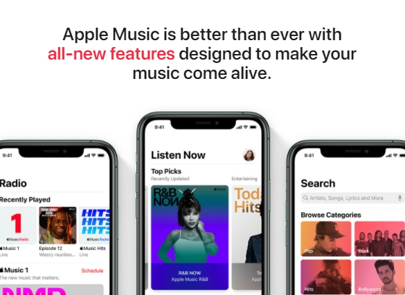 User Friendly Interface Apple Music Mod Apk