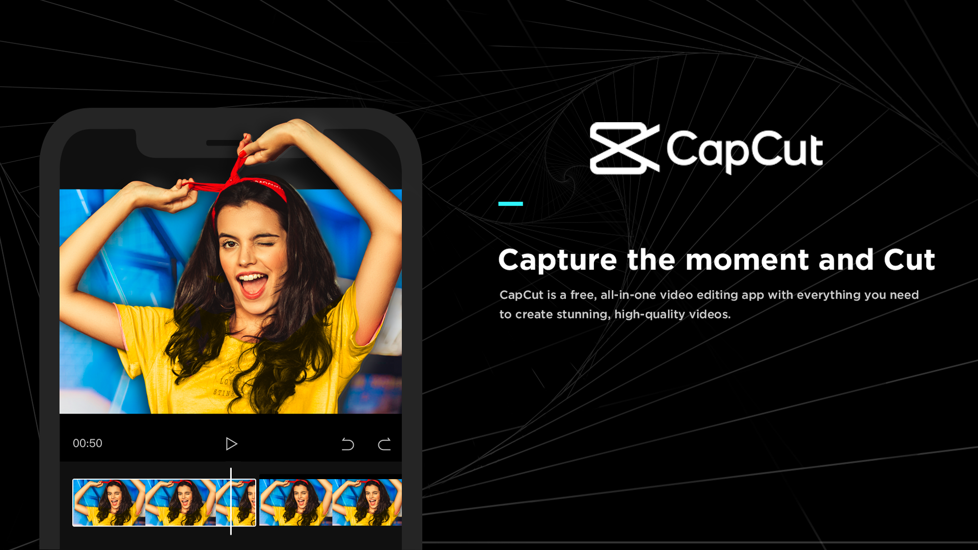CapCut App Banner